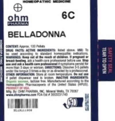 Md Tube Label (Belladonna   Md Tube Label)